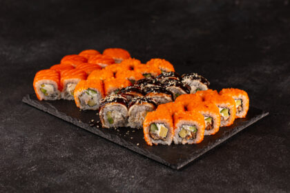 Сет Каліфорнія з лососем